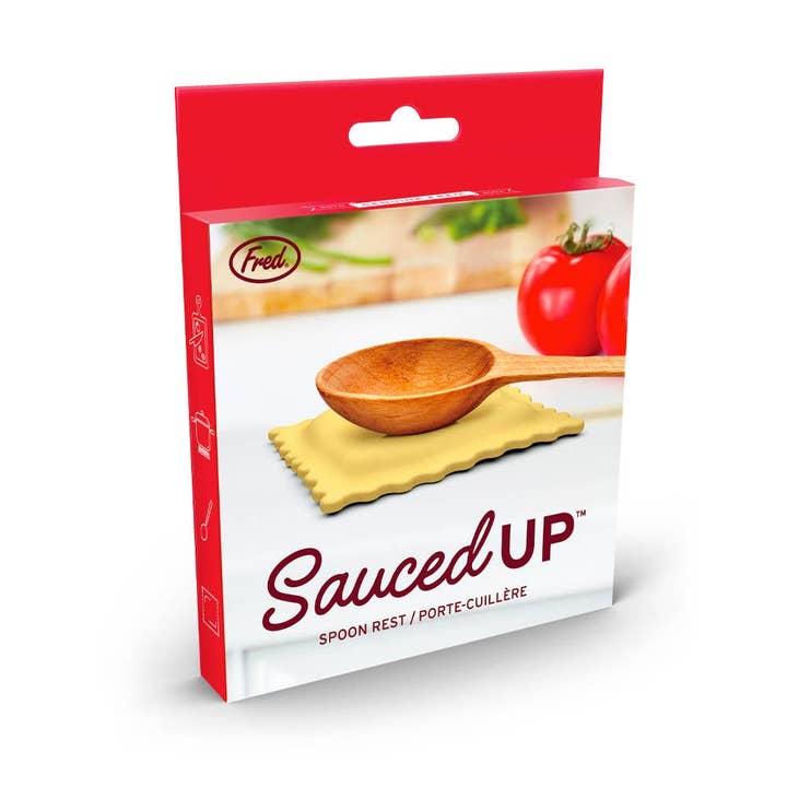 Fred & Friends - Wholesale Spoon Rest - Sauced Up - Ravioli Spoon Rest