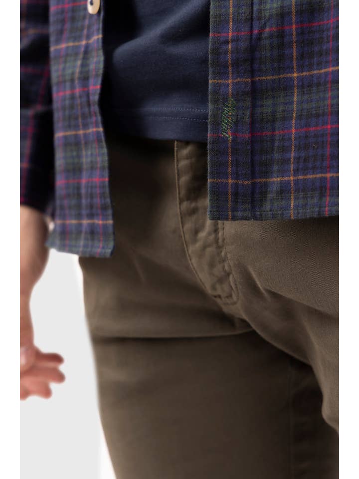 williot - Venta al por mayor Camisa con botones - Hombre - Sobrecamisa Viella Marino