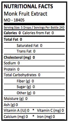 OOOFlavors.com - Wholesale Suiker - Monniksfruit - Zoetstof8