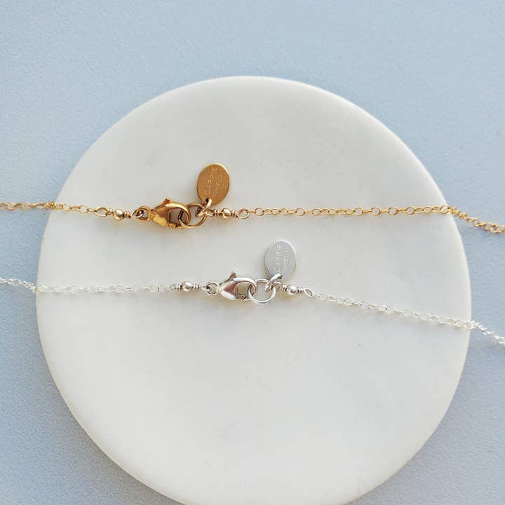 Carrie Whelan Designs - Wholesale Pendant/Charm Necklace - Clear Quartz Gemstone Pendant Necklace1