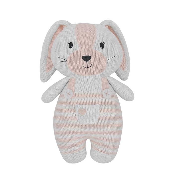 Living Textiles - Wholesale Stuffed/Plush Toy - Kids & Baby - Huggable Knit Toy - Lucy Bunny
