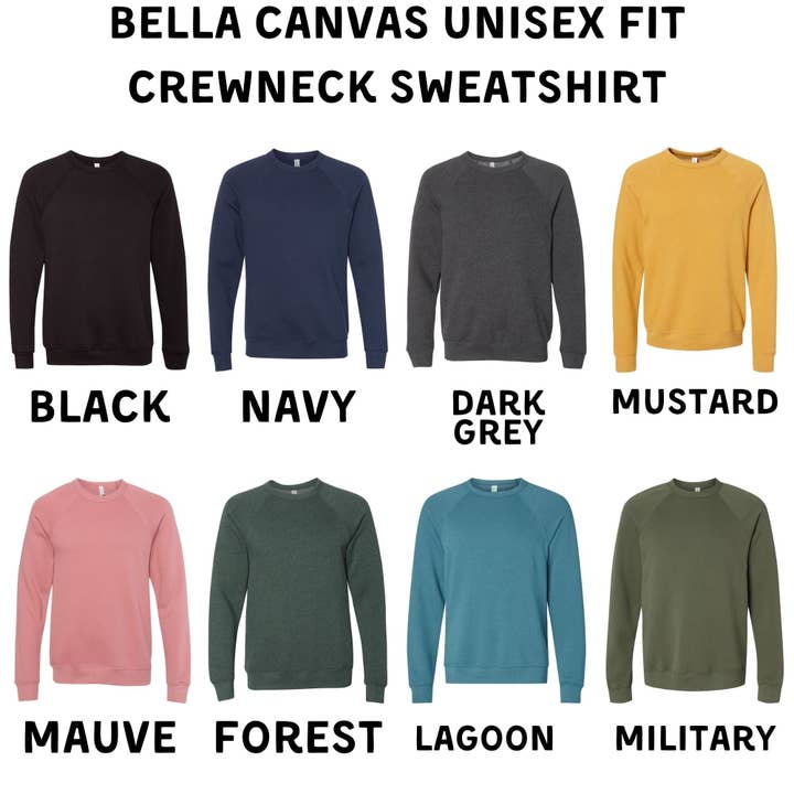 208 Tees - Wholesale Graphic Sweatshirt - Women's - Wild Bella Canvas Sweatshirt or Hoodie *Unisex Fit* 058