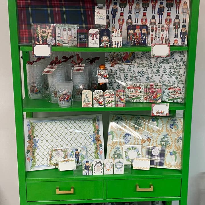 billet-doux - Wholesale Disposable Placemat - Black Stewart Tartan Christmas Paper Placemats5