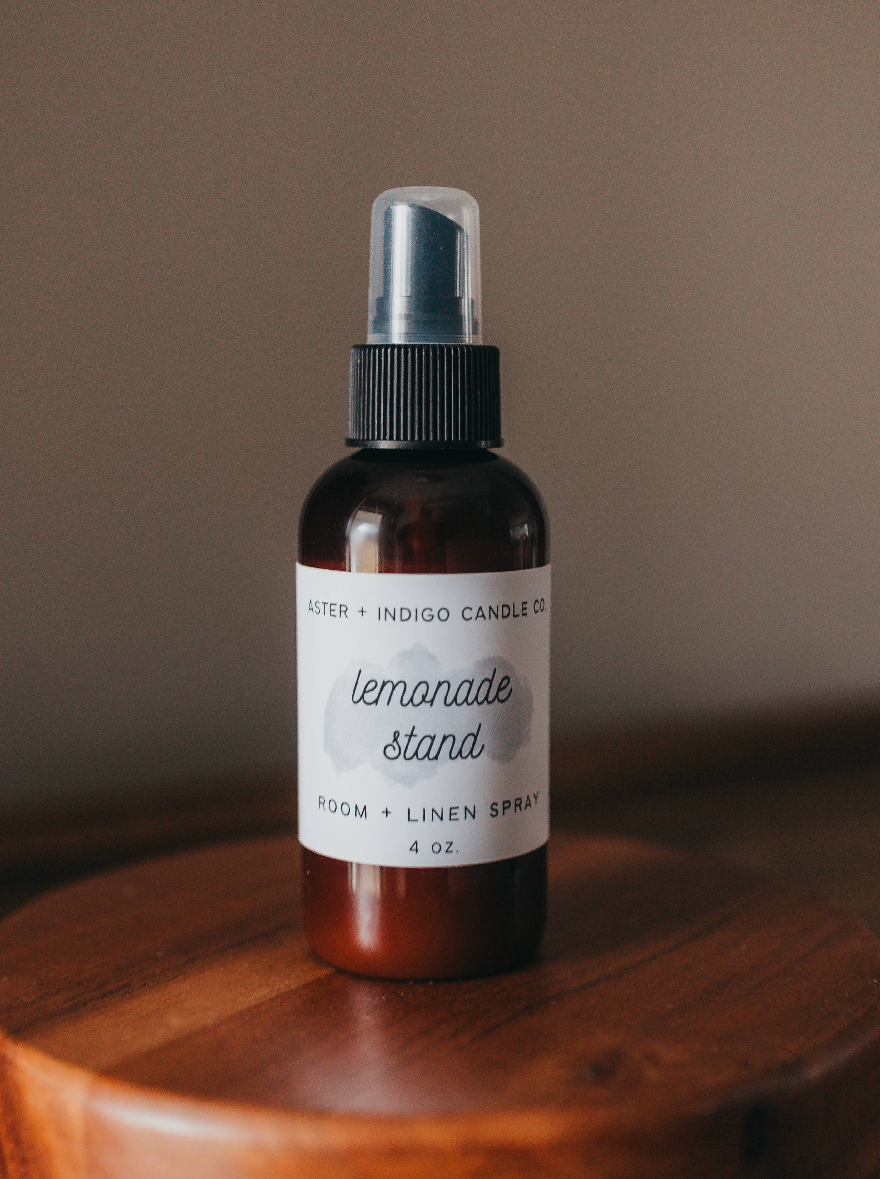 Aster + Indigo Candle Co. - Wholesale Room & Linen Spray - Lemonade Stand | Spring Summer Room + Linen Spray | 4oz