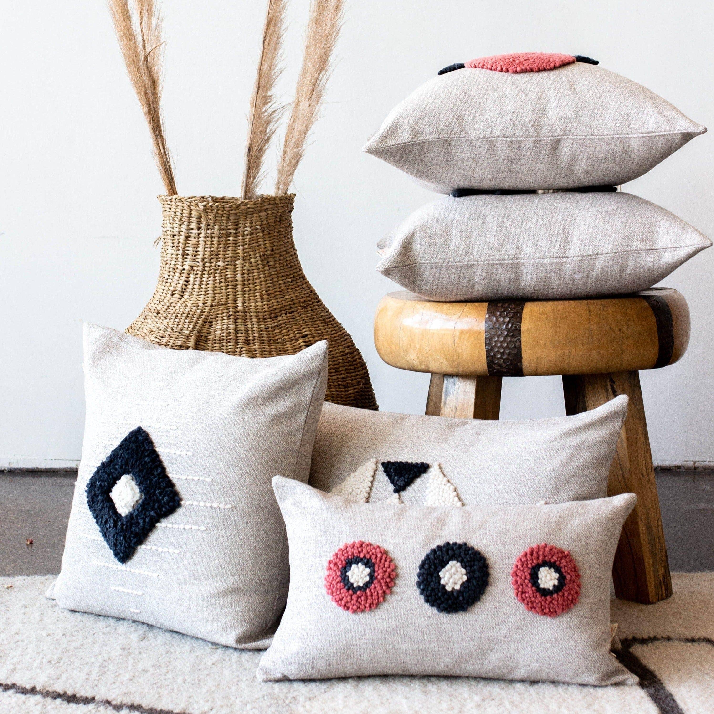 kanju Interiors – Großhandel Zierkissen – Afriscandi Circles Throw Kissenbezug4