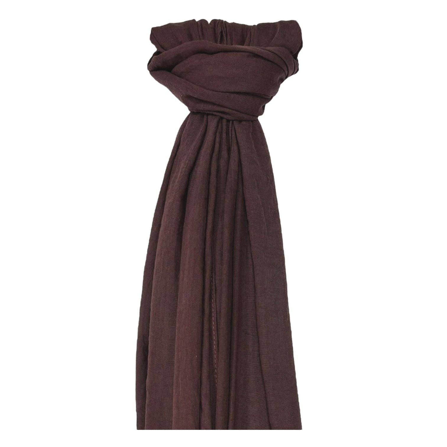 Lili Scarves (US Duty Free) - Wholesale Scarf - Women's - Big Plain Cotton Blend Scarf15