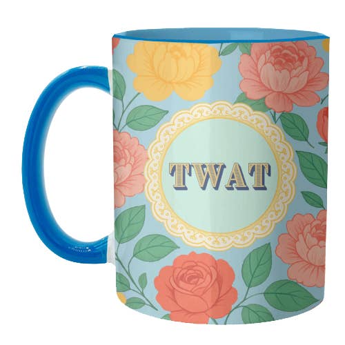 ART WOW - Wholesale Koffiemok - Mokken 'TWAT' door Lilly Rose2