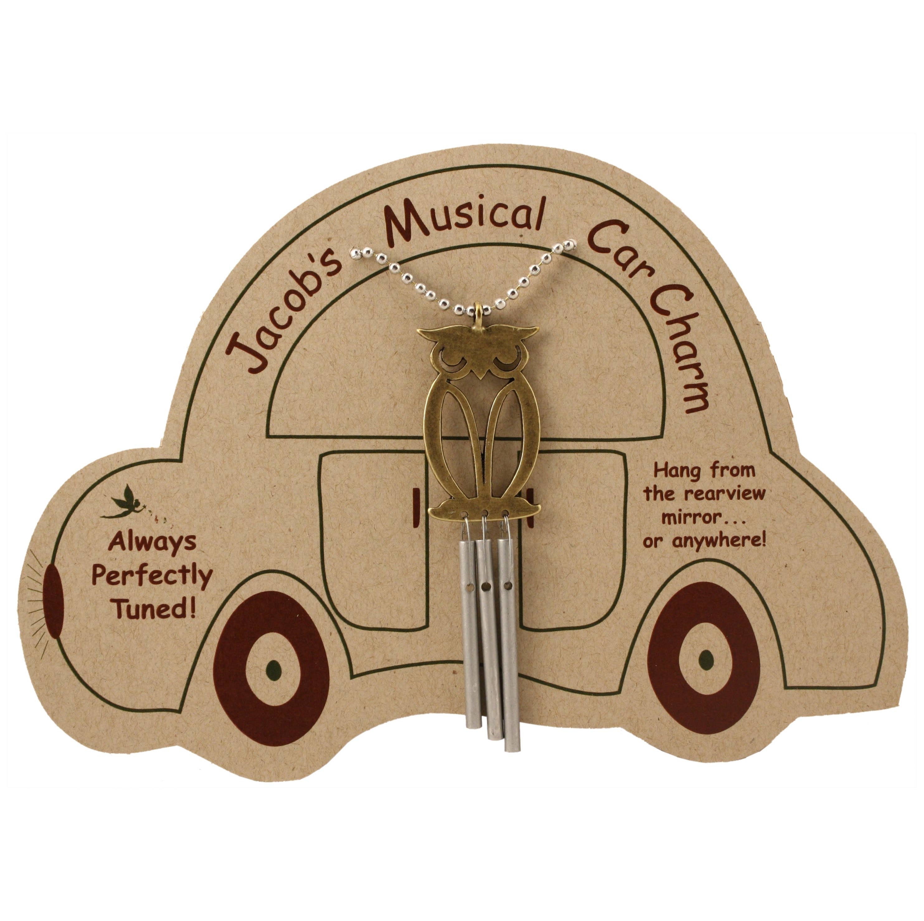 Jacob's Musical Chimes - Wholesale Car Decorative Charm - Unisex - Jacob's Musical Car Charm Chime, Owl3
