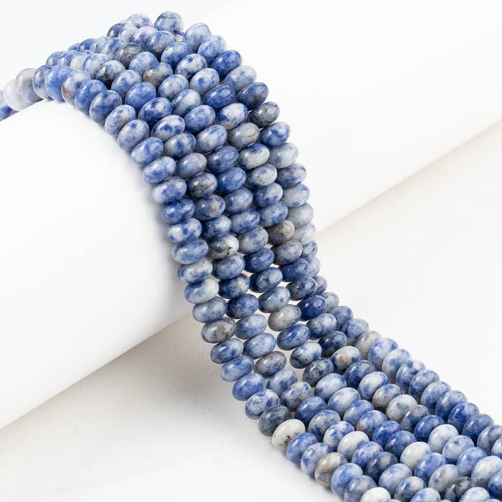 Rondelle Beads | Sodalit | Crystal Beads for Jewelry for wholesale by Soothing Crystals Beads