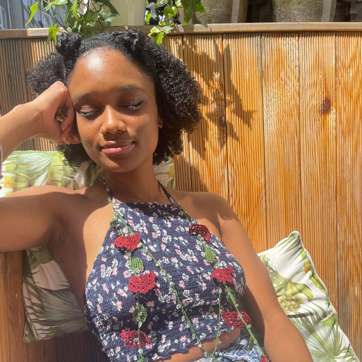 Delhi Long Necklace / Burgundy Necklace, Bohemian Necklace for wholesale by Secret Language