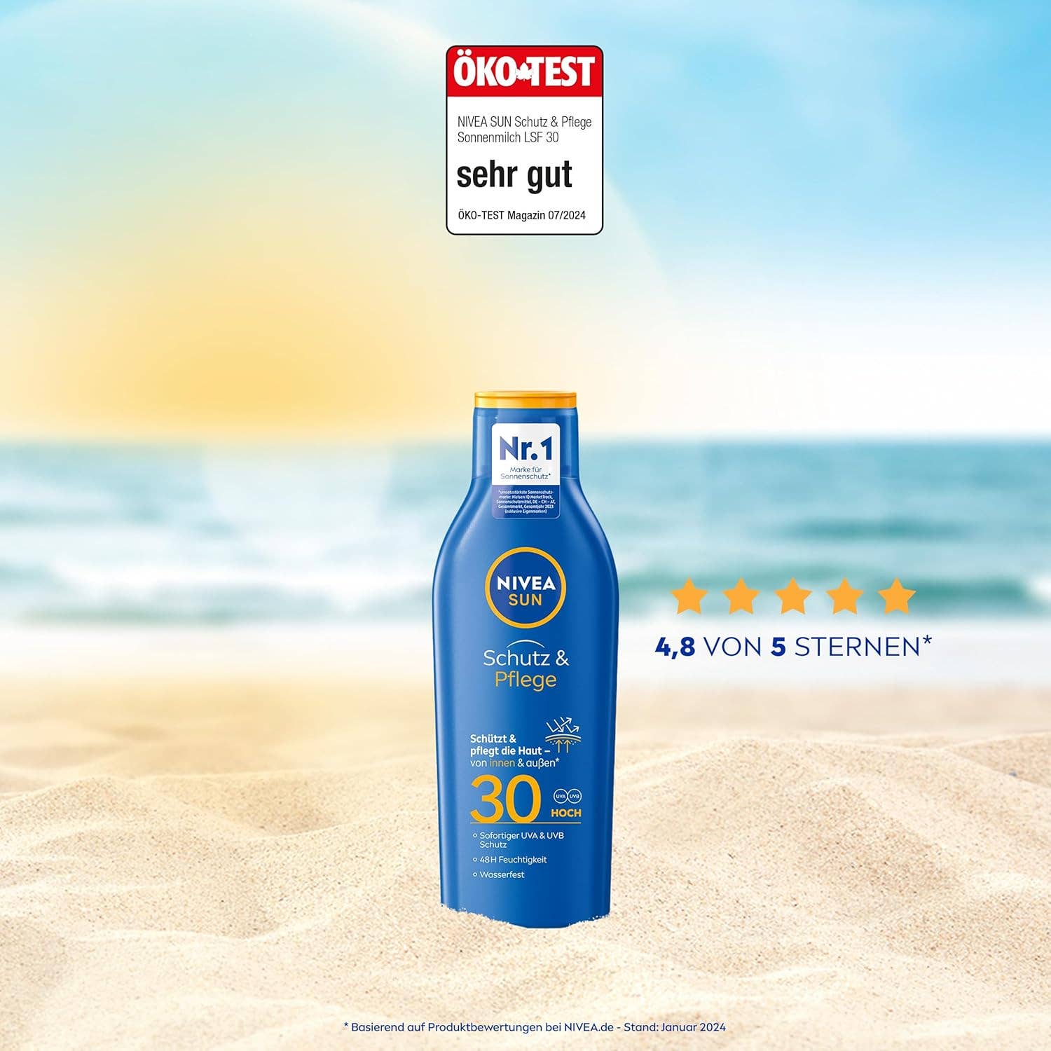 schutzoutlet - Wholesale Sunscreen - NIVEA SUN | Protect & Care Sun Lotion SPF 30 - 250ml2