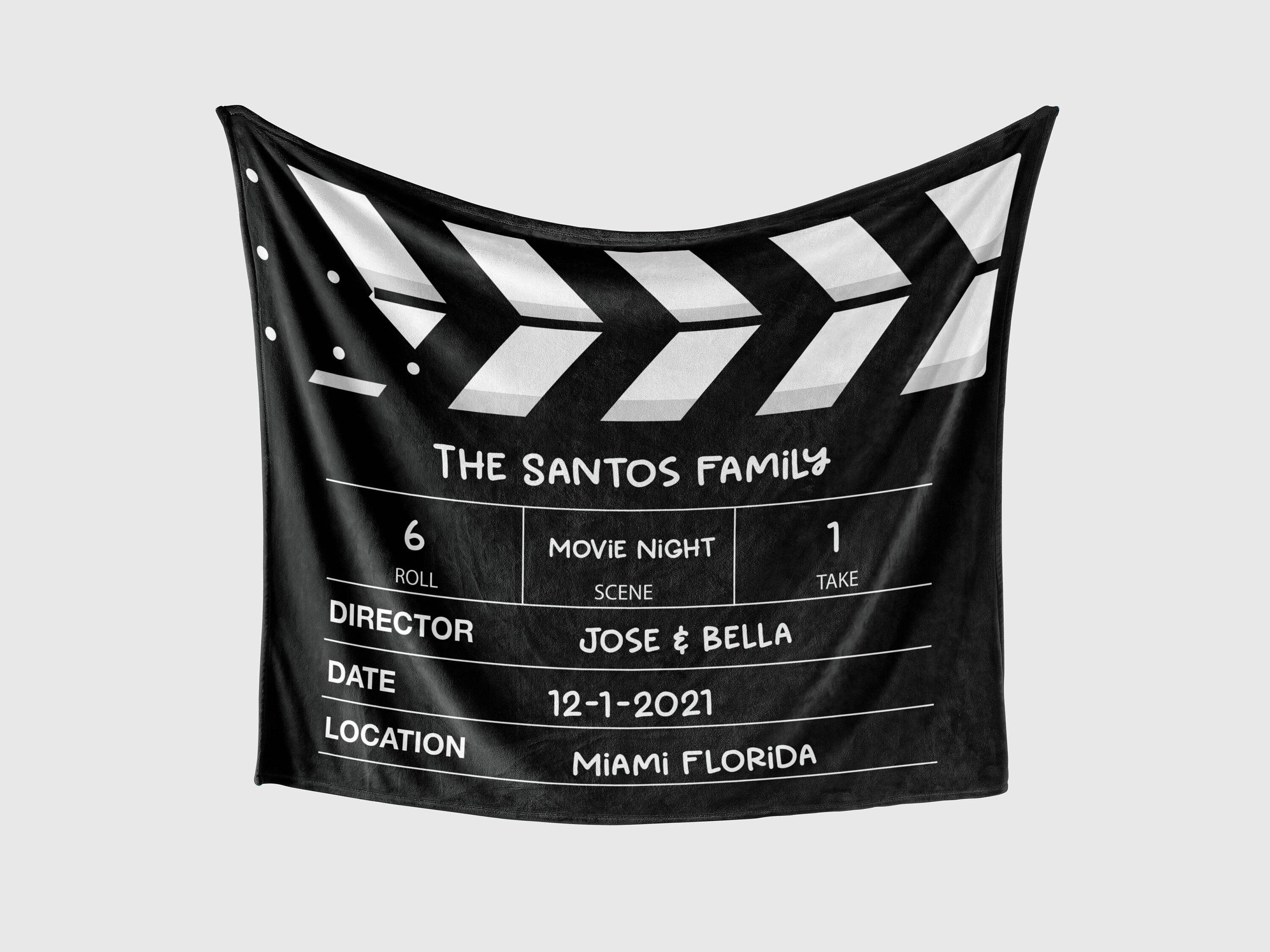 Sam and Zoey - Wholesale Decoratiedeken - Op maat gemaakte deken: Directors Cut Movie Night3