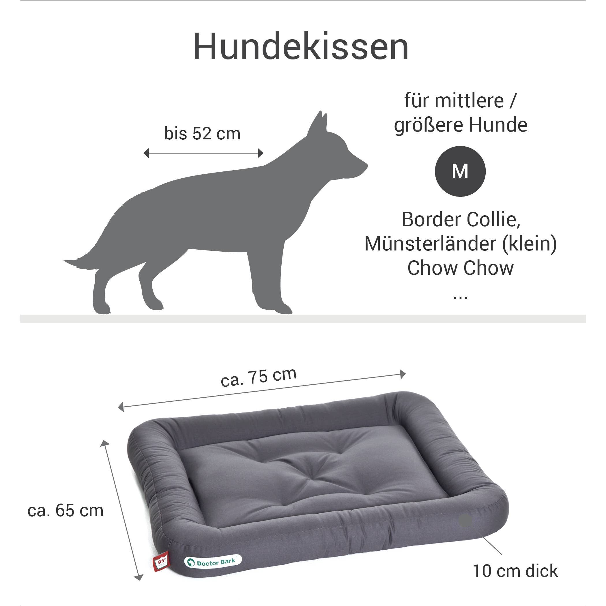 Doctor Bark - Wholesale Pet Bed - Dog - Doctor Bark dog cushion gray7