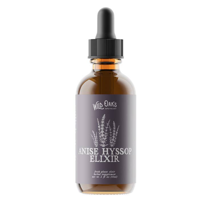 Wild Oaks Apothecary - Wholesale Elixir - Anise Hyssop Elixir