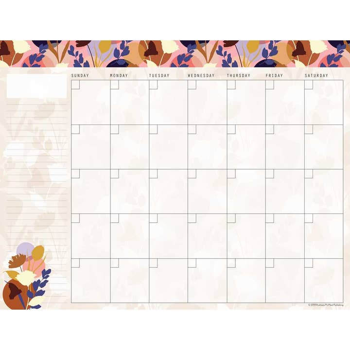 Simon & Schuster - Wholesale Calendar - Posh: Desk Pad Undated Monthly Calendar by Andrews McMeel Publishing3