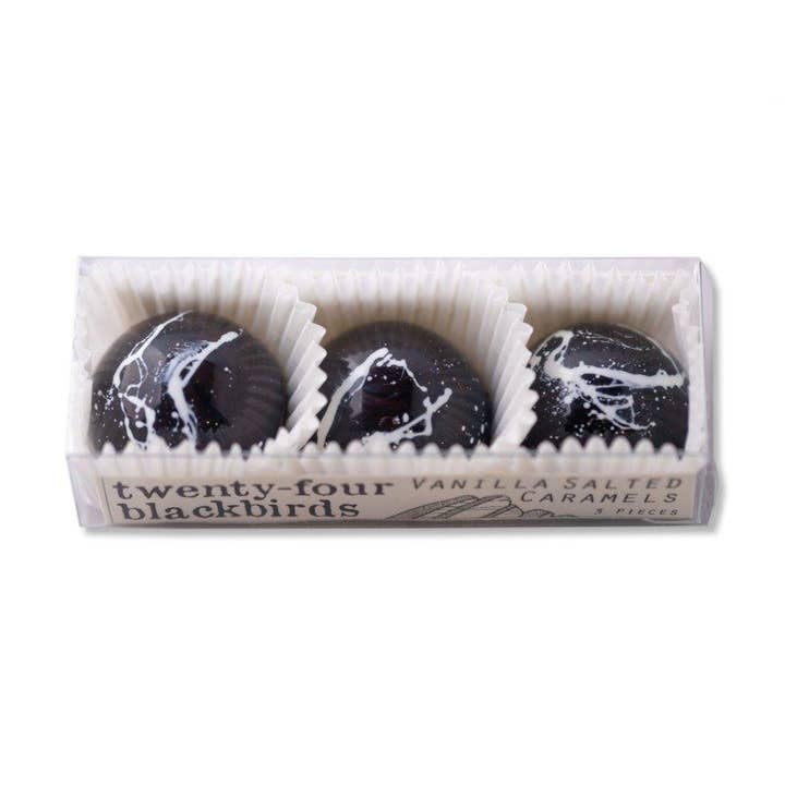 Twenty-Four Blackbirds – Caixa de chocolate por atacado – Caramelos salgados de baunilha 3 pc0