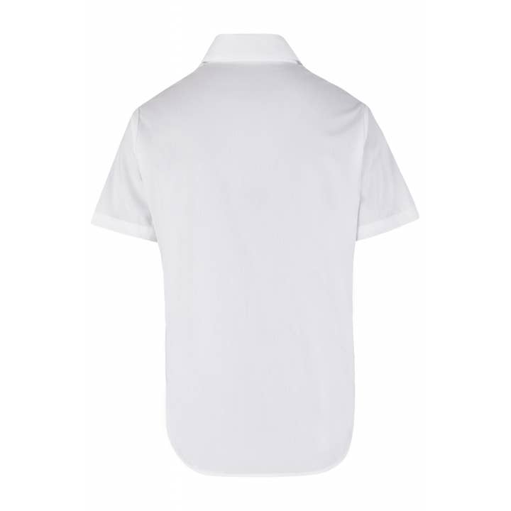 blanco Blusa de manga corta para mujer, corte moderno de venta al por mayor en Faire