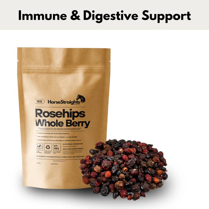 RoseHip Whole Berry for wholesale by Horse Straights Direct