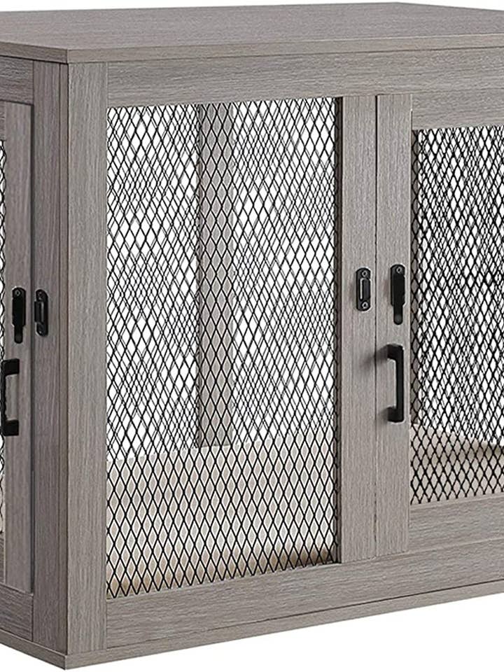 Pet Crate Driftwood Color for wholesale by Penn-Plax