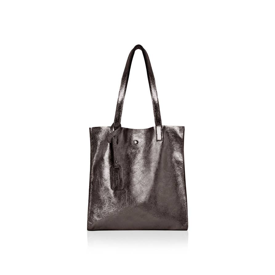 MONTTE DI JINNE - Vente Tote bag – femme - Sac cabas en cuir italien avec pochette amovible16