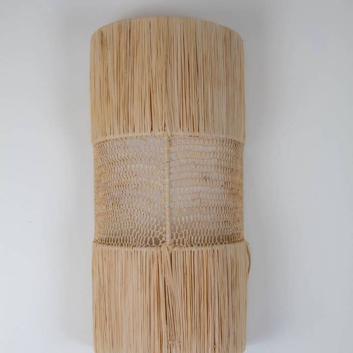 King Of Handmade - Venta al por mayor Lámparas de pared - Aplique de Pared de Rafia Marroquí Hecho a Mano