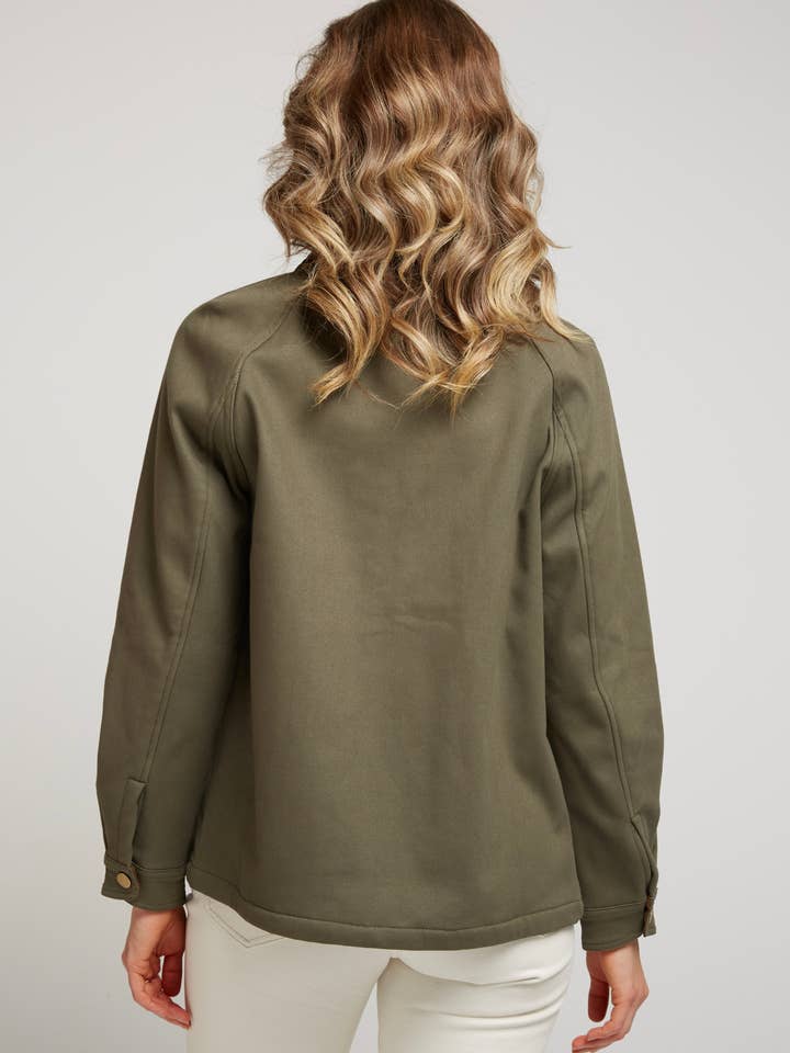 Andy & Lucy - Wholesale Jacket - Women's - ACHILE - Hunter jacket in structured cotton2