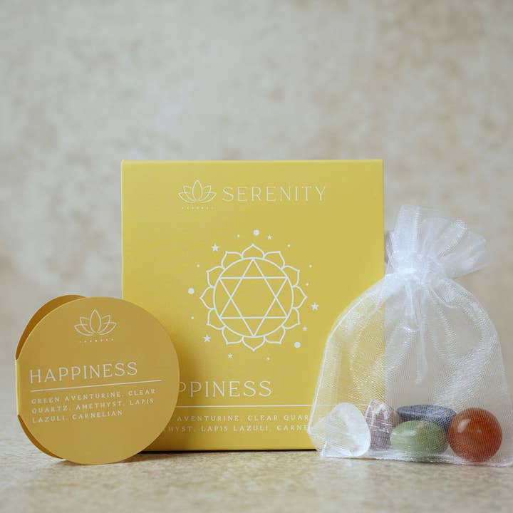 WIDDOP and Co. - Wholesale Ornament - **ASTD MULTI 24** Serenity Wellbeing Crystal Collection CDU9