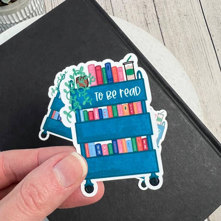 Mav & Molly Designs - Wholesale Sticker - To Be Read Cart Sticker 3