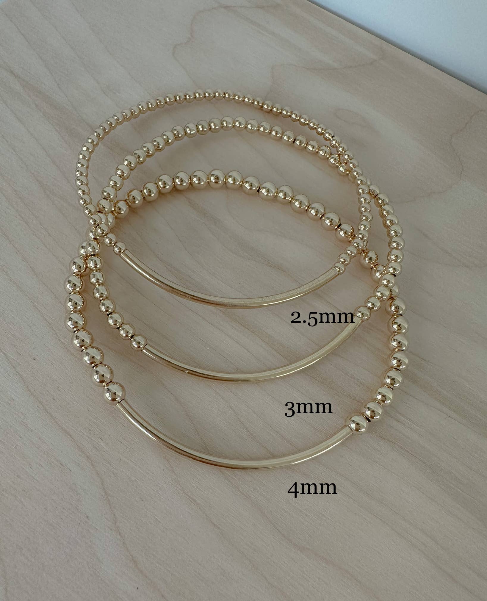 Amethyst and Opal - Wholesale Beaded Bracelet - Gold Bar Bracelet5