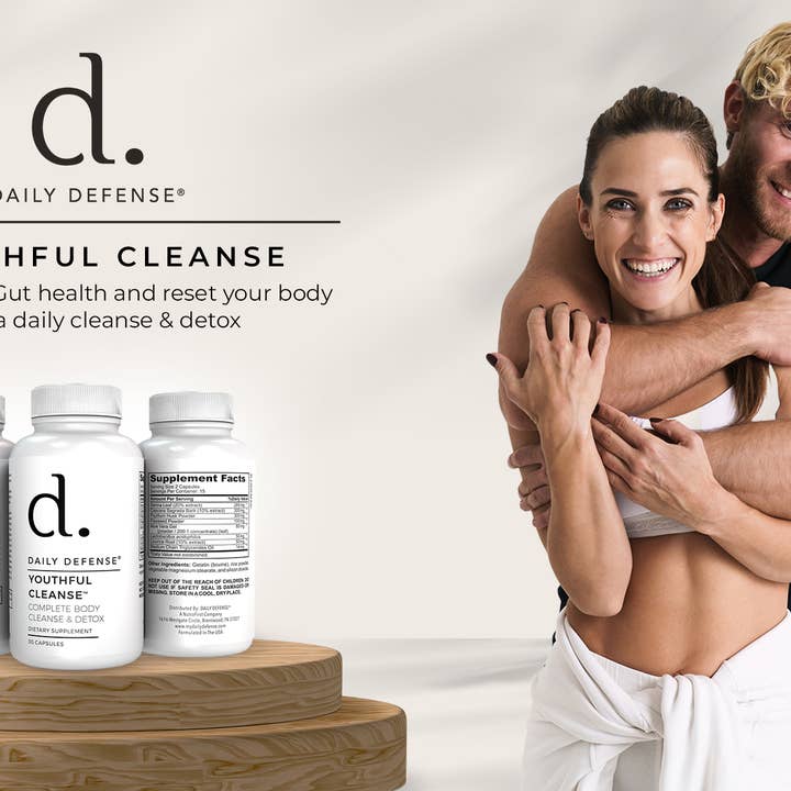 DAILY DEFENSE - Wholesale Oral Supplement/Vitamin - YOUTHFUL CLEANSE Complete Body Cleanse & Detox10