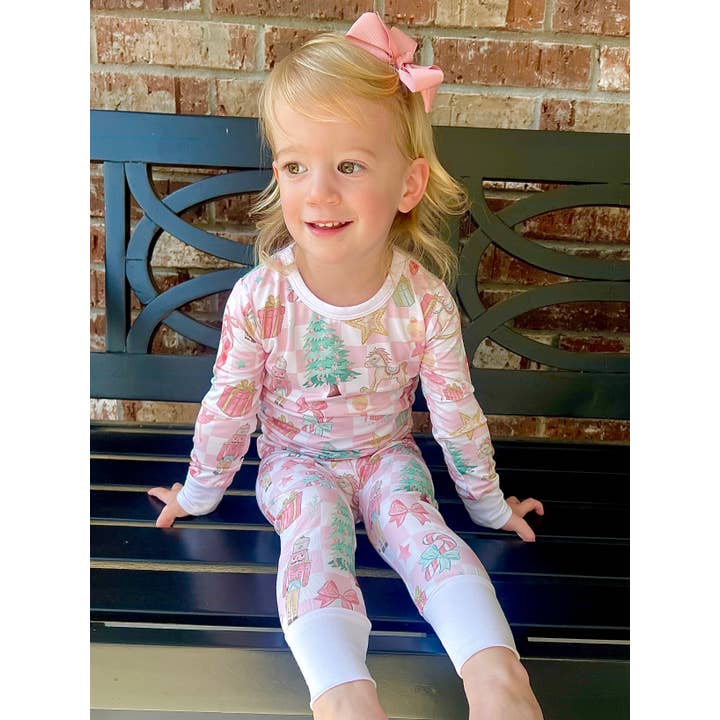 Southern Refinery - Wholesale Sleepsuit - Baby - nutcracker, christmas pajamas, girl pajamasÂ