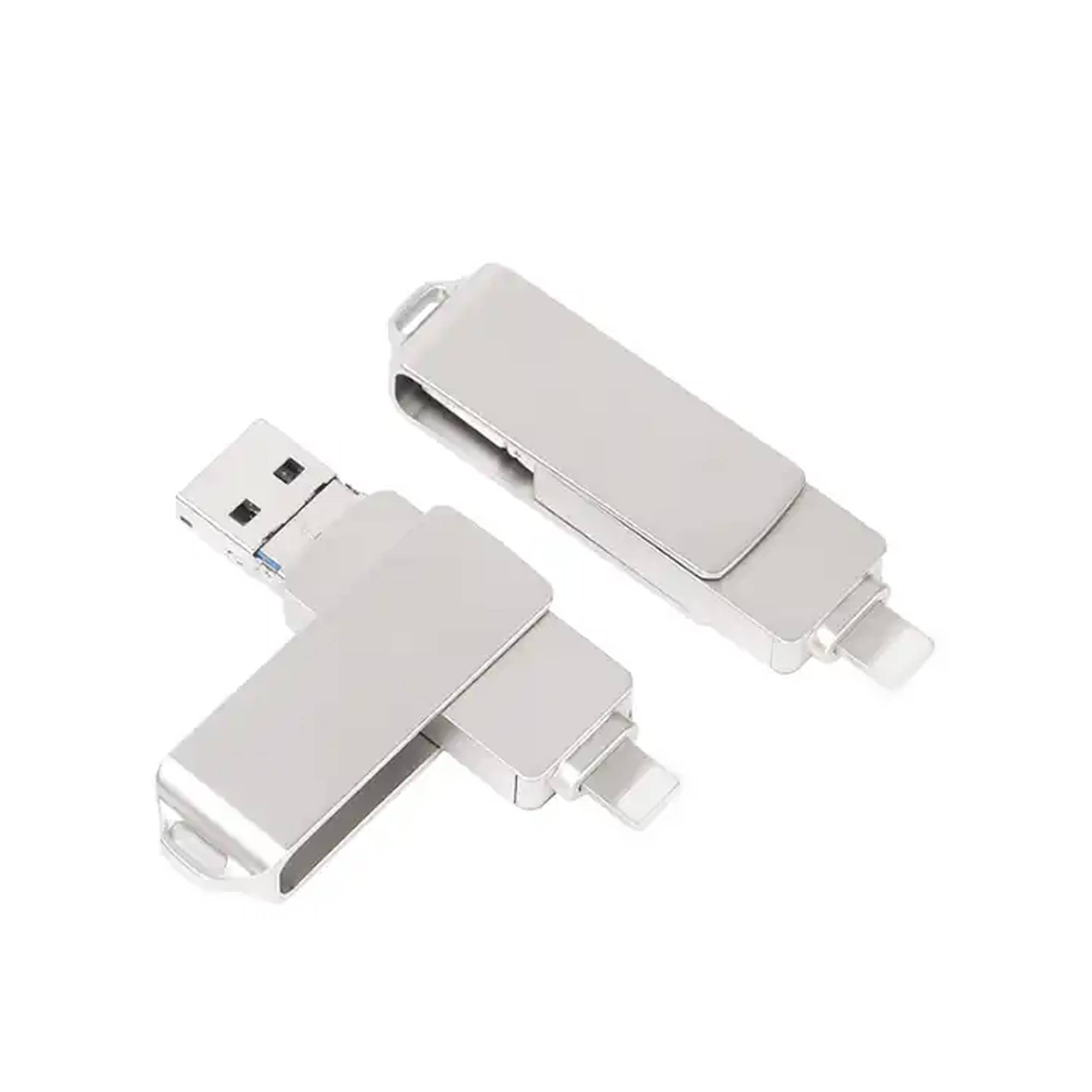 GulleeGadgets - Vente Clé USB - Clés USB 3 en 1 OTG Type C 2.0 et 3.0 - 8 Go en vrac0