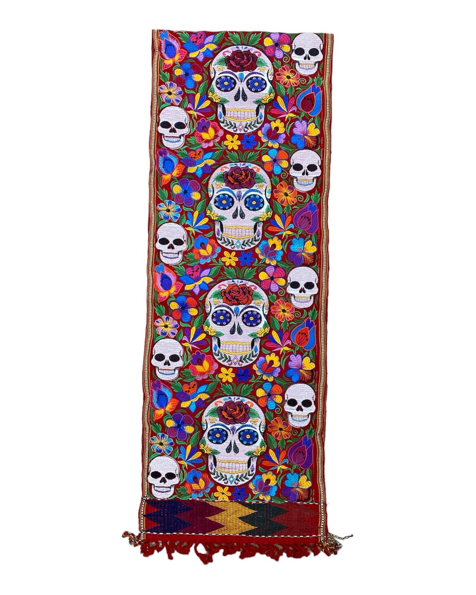 Cielito Lindo - Wholesale Table Runner - Skull Embroidered Table runner5