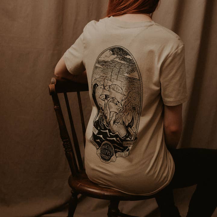 Thirteen Supply Co – wholesale Screen printed t-shirt – unisex – WEATHER THE STORM - SHORT SLEEVE UNISEX T-SHIRT4