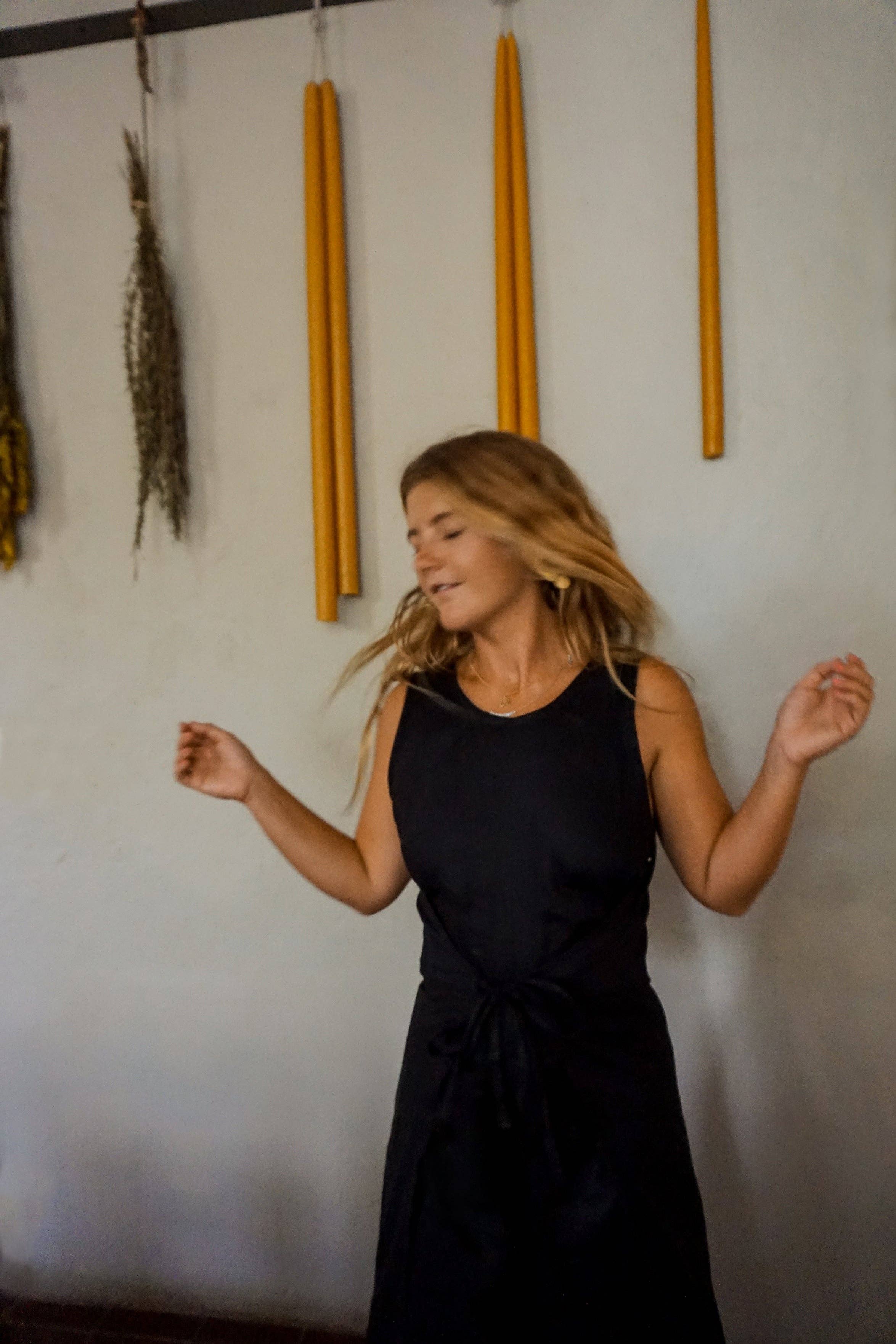 by kvp - Wholesale Romper - Women's - Paige Wrap Romper in Black4