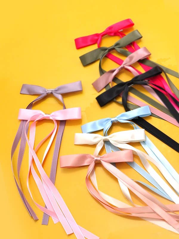 FERMAGLIO PER CAPELLI CON FIOCCO LUNGO | 40H737 per la vendita all'ingrosso da parte di JOSSLYN by wall to wall