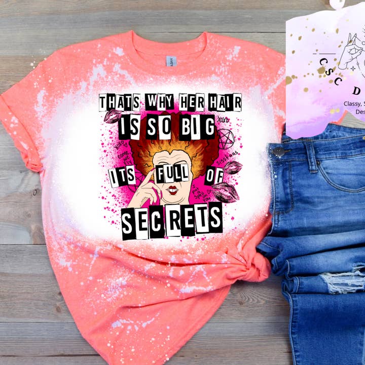 Ses cheveux sont pleins de secrets pour la vente par Classy, sassy, crafty designs llc