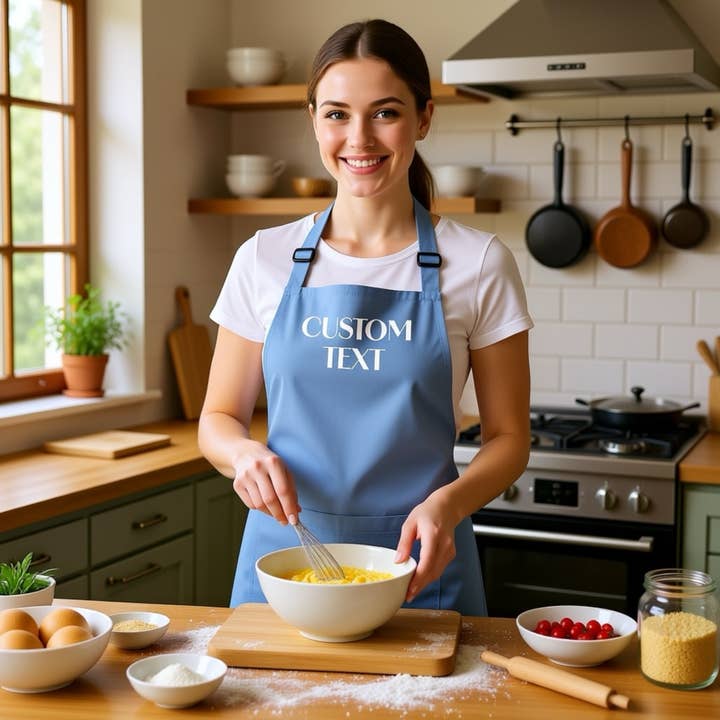 Custom Text Bib Apron All the colours for wholesale by Lovetree Design