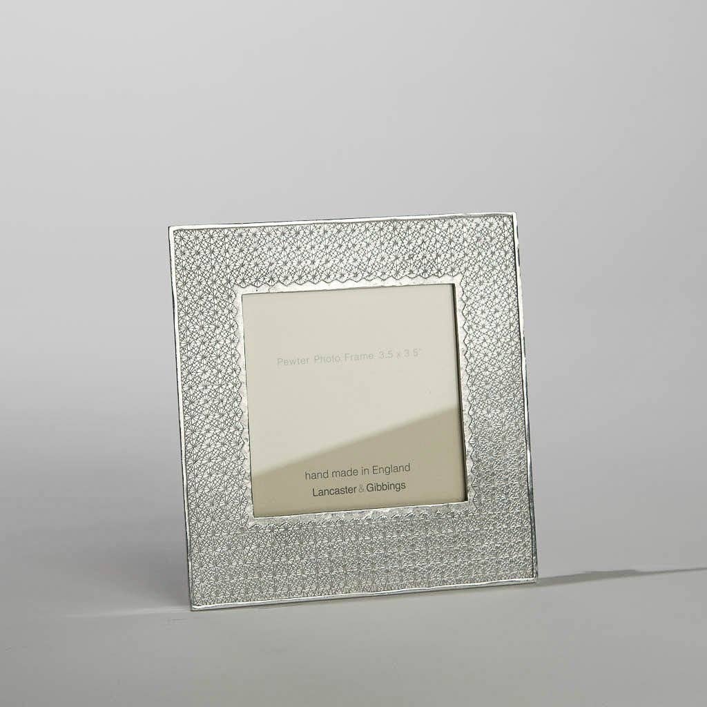 Lancaster and Gibbings - Wholesale Picture Frame - Kiriko Hand cast Pewter  Photo Frame0