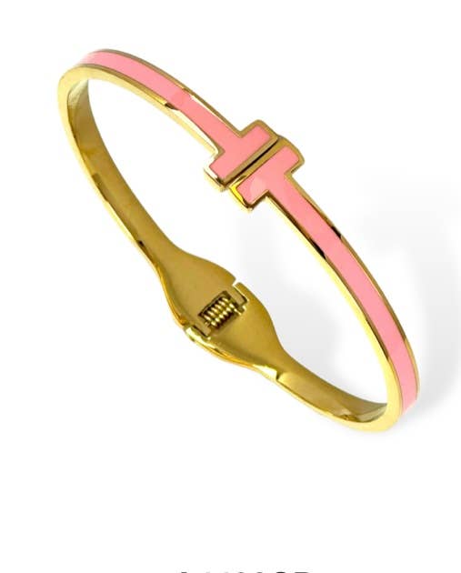 My Best Kept Jewelry – Pulseira por atacado – T Statement Bangle-7 Cores Sortidas3