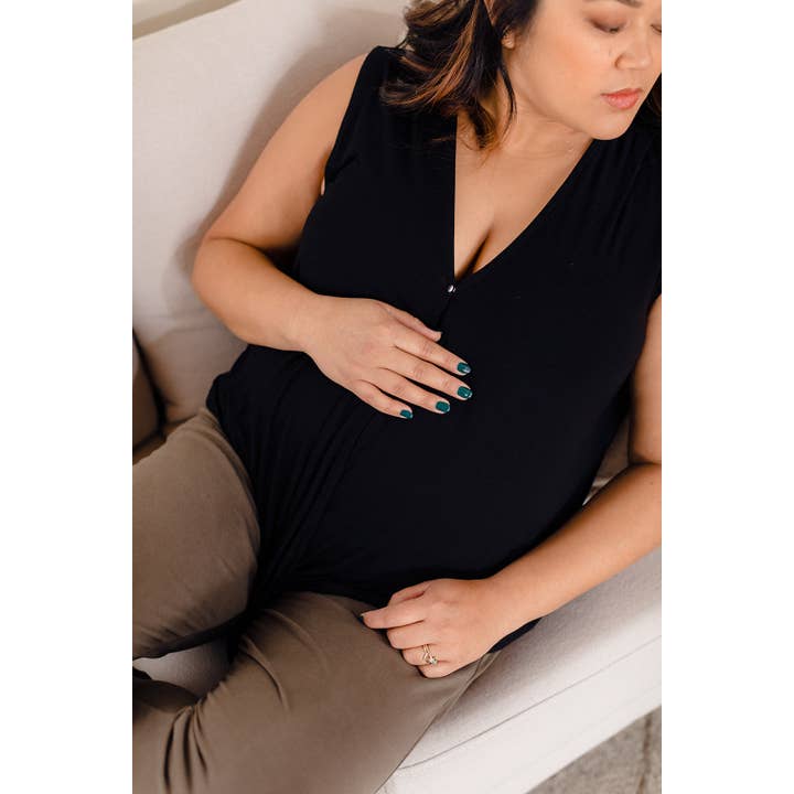 Of an Origin - Wholesale Nursing Top - Maternity - Every Way Maternity to Nursing Wrap Tank Top