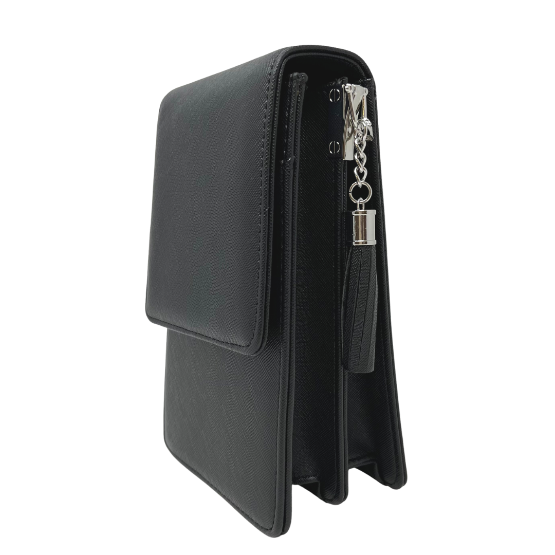 YOUZEY - Wholesale Crossbody Bag - Women's - Phone Crossbody Bag Saffiano Leather  with Fringe Tassle10