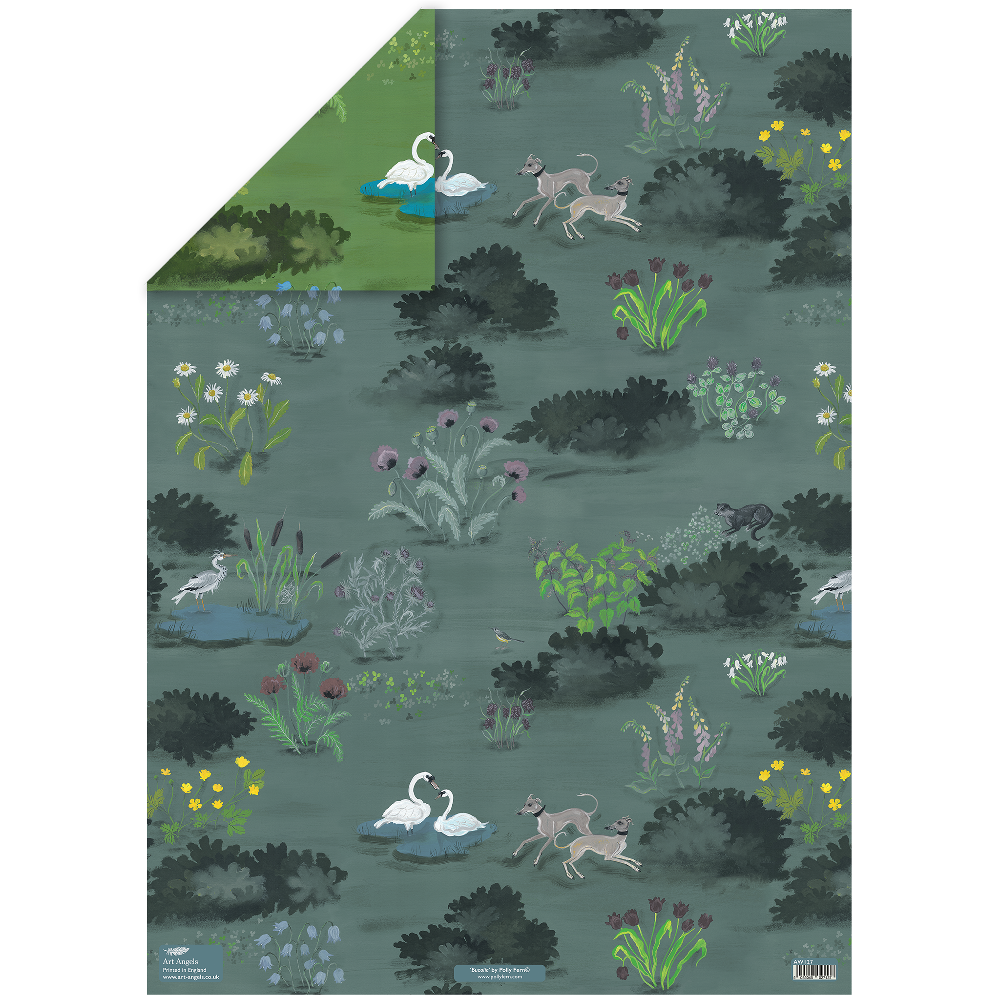 Art Angels – papel de embrulho por atacado – Bucólico2