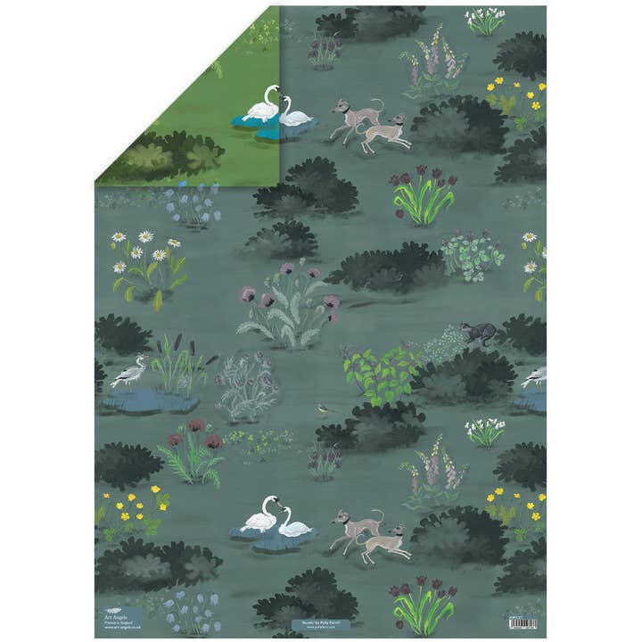 Art Angels – papel de embrulho por atacado – Bucólico2