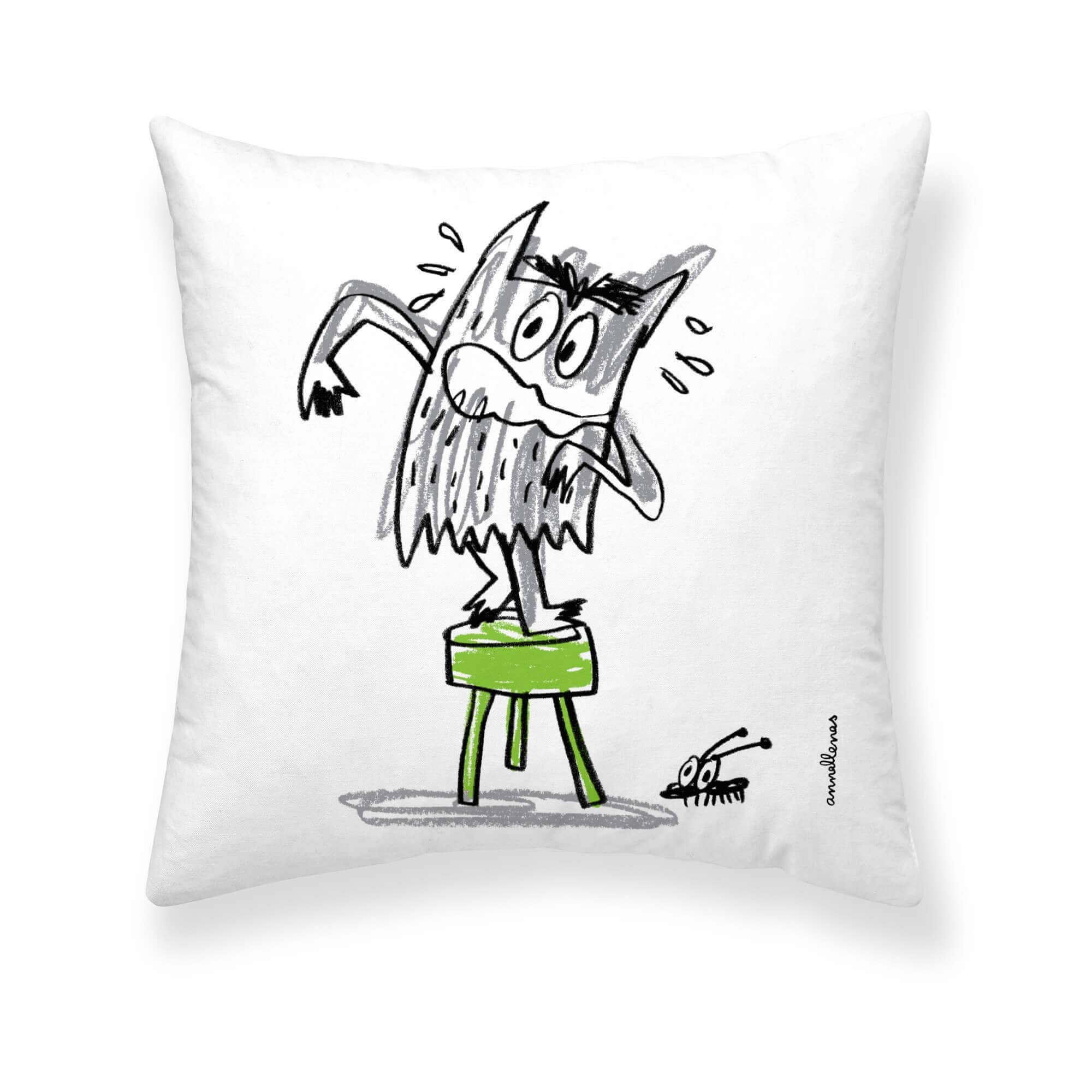 SG HOGAR - Wholesale Throw Pillow Cover - 100% Cotton Cushion Cover 50X50 Cm Miedos In Spanish6