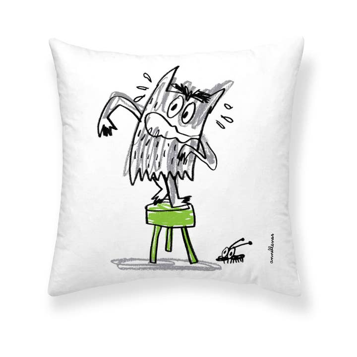 SG HOGAR - Wholesale Throw Pillow Cover - 100% Cotton Cushion Cover 50X50 Cm Miedos In Spanish6