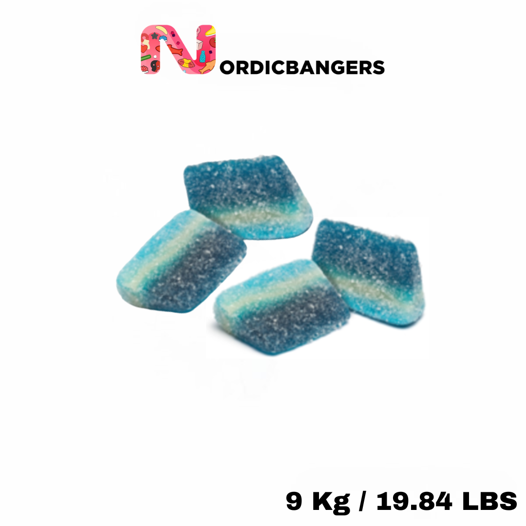Nordicbangers - Swedish Candy Supply - Wholesale Gummy - Svenskt Godis - BLÅBÄR Skivor2