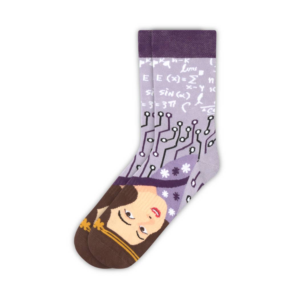 Ada Lovelace Sock for wholesale by Stand4 Socks US
