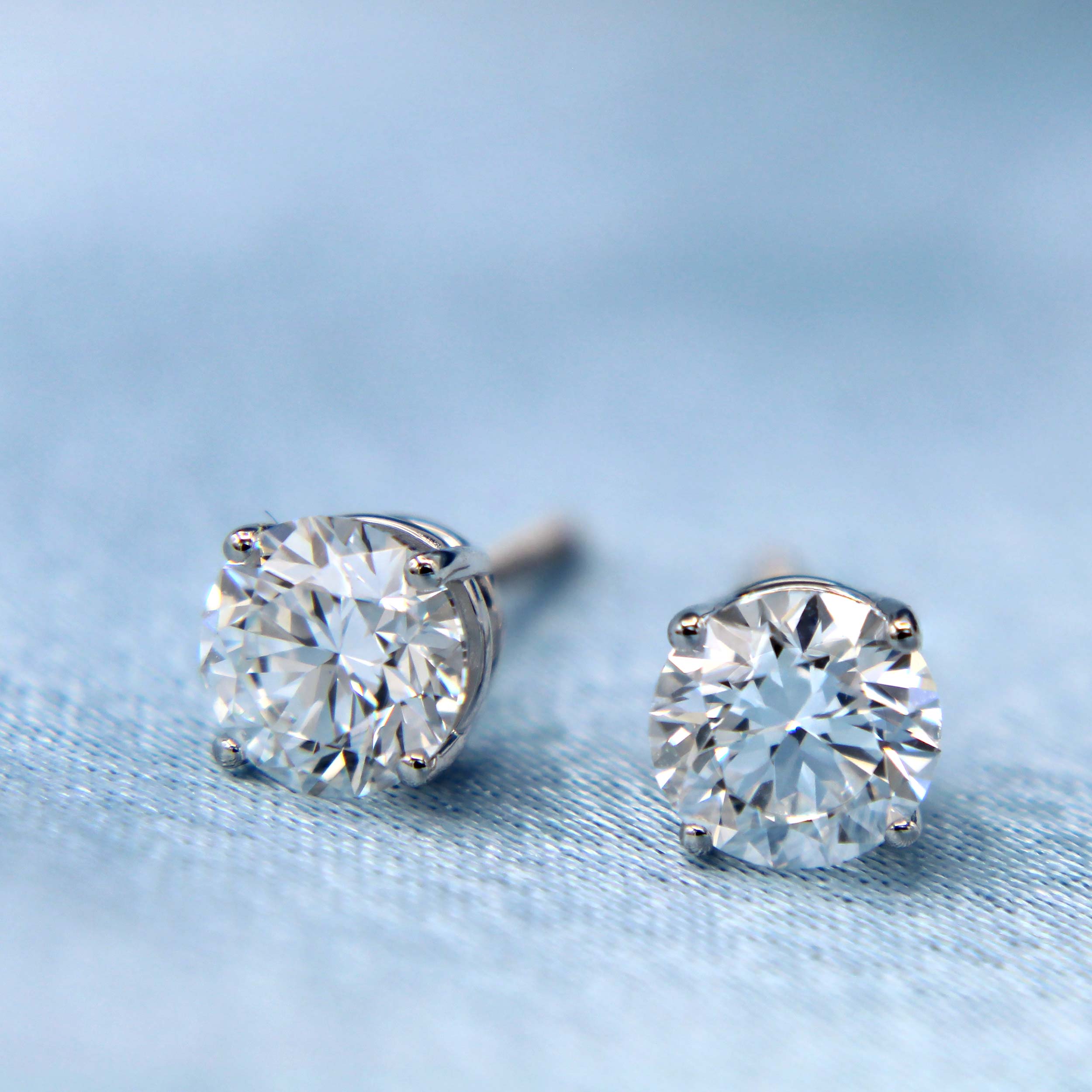 Fifth and Fine - Wholesale Stud/Post Earrings - IGI Certified VS2 Lab Grown Diamond Earrings 14K Gold15