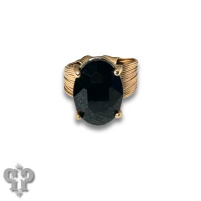 Pink Panache Brands - Wholesale Cocktail/Statement Ring - Oval rhinestone ring6